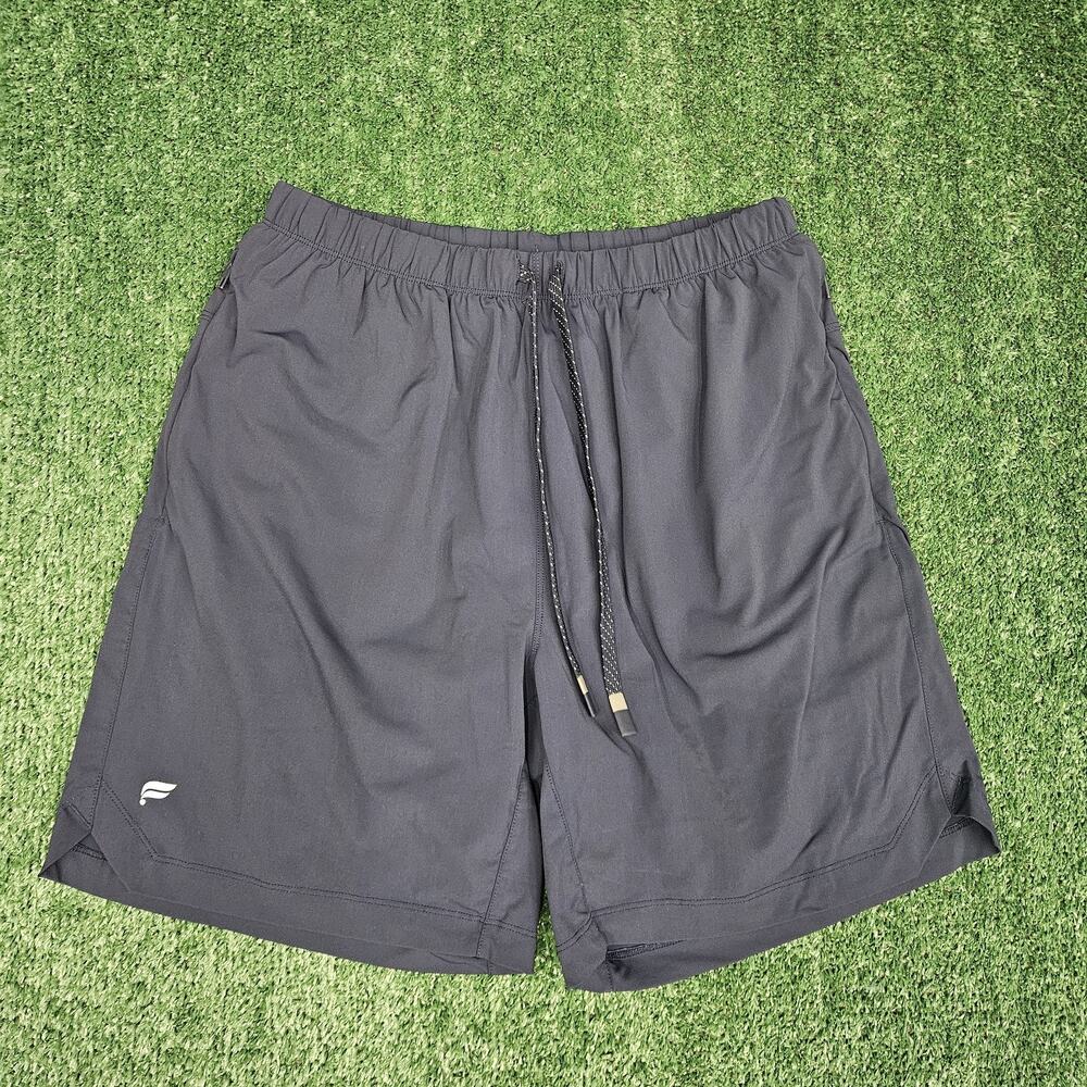 Fabletics The One Navy Shorts Compression Lined Mens Large Athletic Gym Training